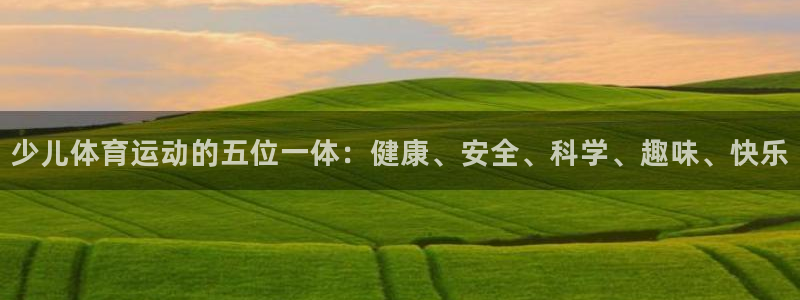 杏悦体育官网注册：少儿体育运动的五位一体：健康、安全、科学、趣味、快乐