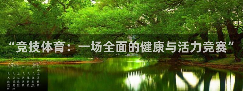 杏悦体育2官网入口：“竞技体育：一场全面的健康与活力竞赛”